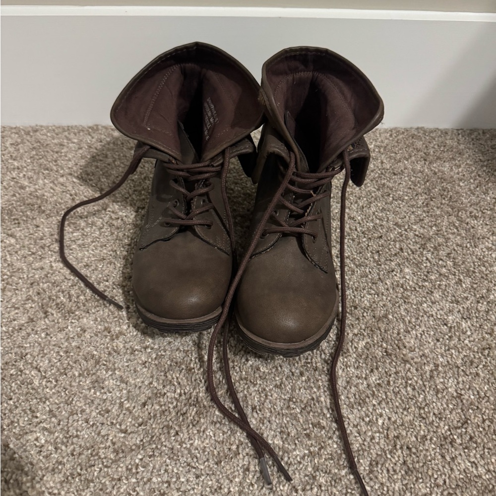 Brown Leather Boots